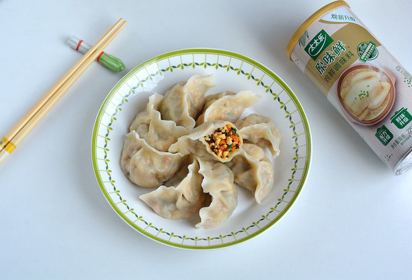 味道香營養高的素三鮮餃子