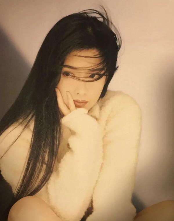 年輕時候的周慧敏也是一個大美人兒，長相給人一種很舒服的感覺