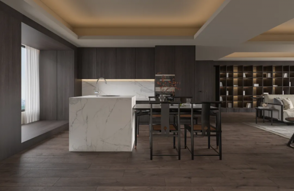 東方薈全案家居賞析丨低飽和度裝修太迷人了