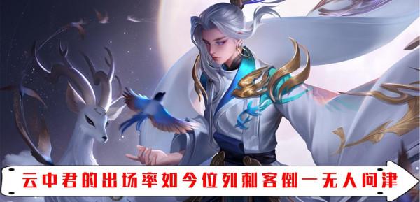 王者雲中君情人節新皮未能拯救其人氣 曾經霸主如今為何無人問津