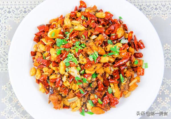 飯店的辣子雞為啥好吃，學會這個醃製是關鍵，金黃焦酥，香辣可口