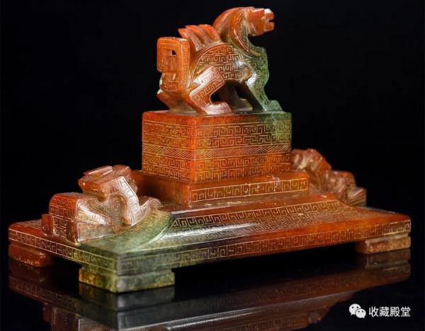 ​收藏殿堂 | 古玉沁色之美欣賞(2) ​收藏殿堂 | 古玉沁色之美欣賞(2)