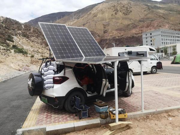 300公里續航里程的純電動車進藏（55）