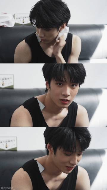 天哪！劉耀文的肌肉線條也太明顯了吧，他才16歲啊