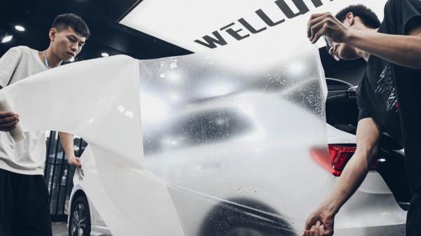 蘇州無二汽車貼膜丨奧迪Q3貼威固V5隱形車衣