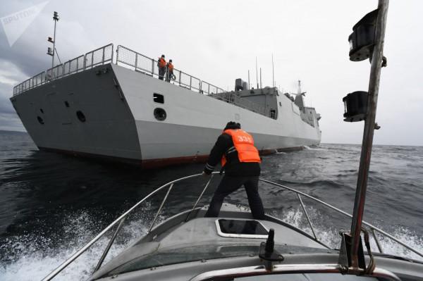 中俄艦隊攜重量級測控船!行動方向愈發清晰:或在夏威夷實彈演練 中俄艦隊攜重量級測控船!行動方向愈發清晰:或在夏威夷實彈演練