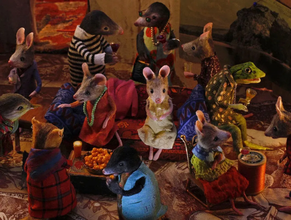 歡迎來到老鼠樂園！有趣的毛氈手工童話書製作