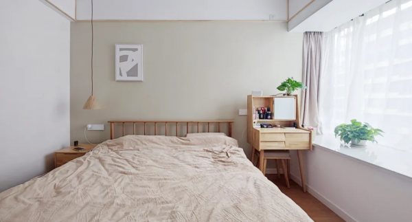 110㎡溫馨原木風格新房裝修，柔和細膩的家居體驗