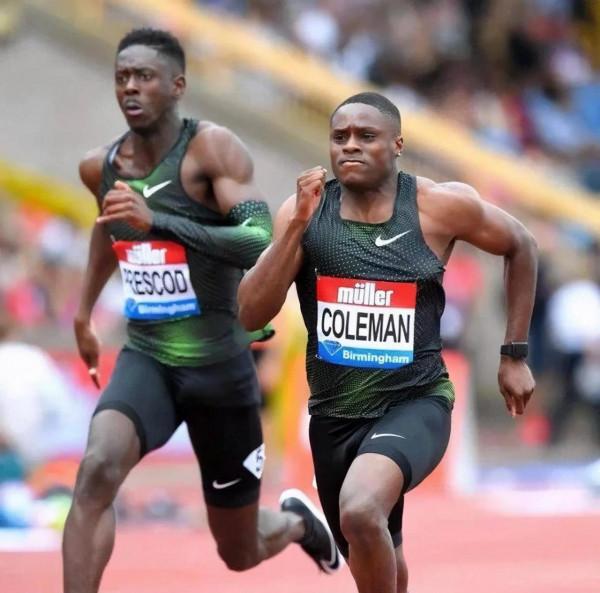 百米比賽中放水博爾特的美國名將