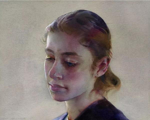 他投身於水彩繪畫40年，直到今天 依然創作熱情不止