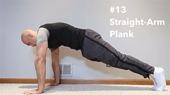 20個經典「徒手靜力」動作，強化全身肌肉力量、關節穩定性