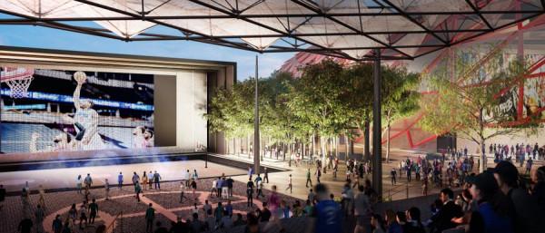 未來感十足！美媒曬快船新球館的更多細節照與球迷分享