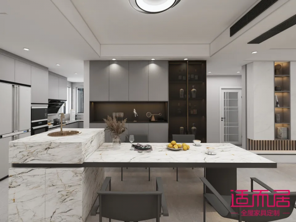 極簡與輕奢的融合，4房兩廳這樣設計讓你紅遍全小區