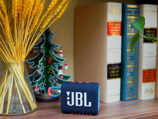 IP67級防水+小巧便攜，JBL GO3藍芽音箱使用體驗