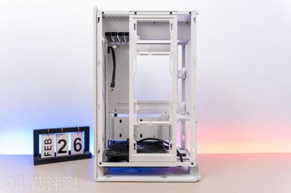 散熱十分優秀，佔地面積超小、銀欣ALTA G1M白色MATX機箱 評測