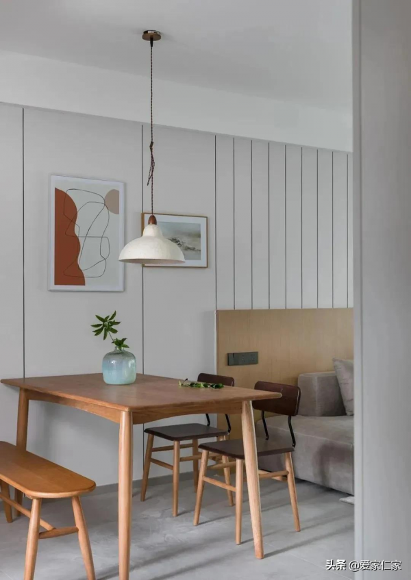 108㎡現代簡約風,簡約中透著一股清新和神秘感 108㎡現代簡約風,簡約中透著一股清新和神秘感