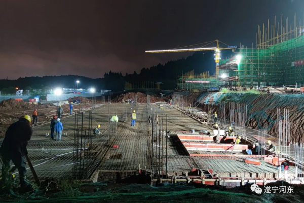 【關注】奮戰30天！確保四川能源職業學院10月封頂——四川能源職業學院專案千方百計趕進度