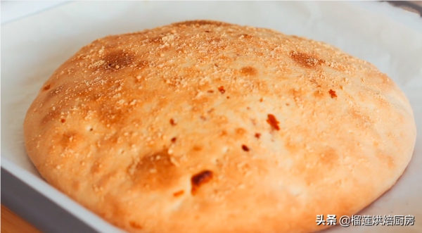 有手就能做的乳酪餅教程，免廚師機免揉，爆拉絲鬆軟香甜不幹不硬