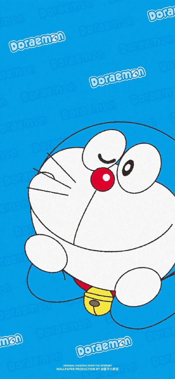 哆啦A夢 | 藍胖子4K高畫質全面屏手機桌布
