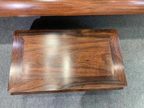 老料黃花梨三圍獨板羅漢床