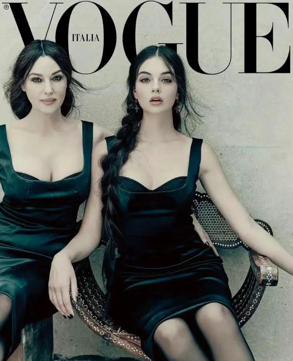 莫妮卡女兒17歲，遺傳媽媽美貌，最美星二代