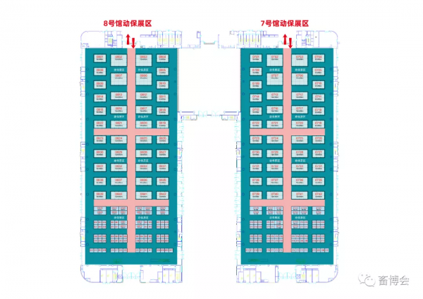 2022畜博會展區展點陣圖公佈