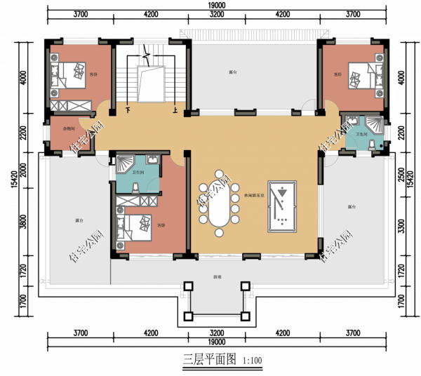 2021年就蓋這套新中式美宅吧，室內佈局沒得挑，對稱外觀更受好評