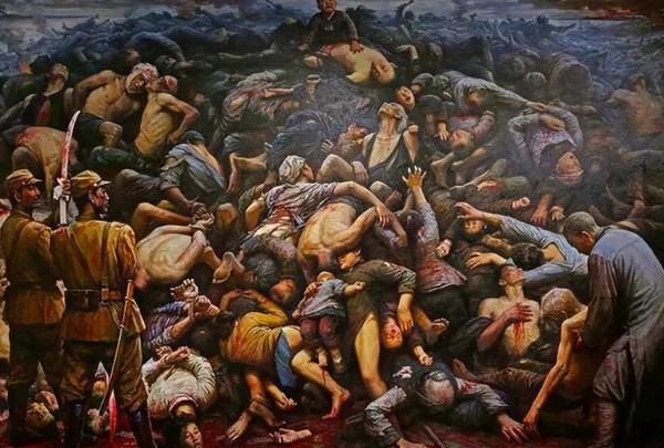 英勇孕婦與日軍搏鬥，全身被刺37刀，成為南京大屠殺倖存者