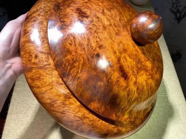 這才是聚寶盆啊！瘤疤滿滿的緬甸花梨大木器！漂亮