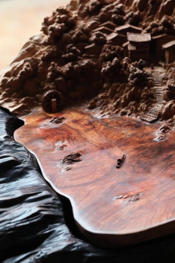 品鑑-海南黃花梨 山水人家