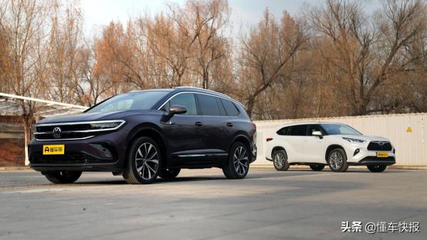 6座/7座SUV強強對話，大眾攬境和豐田漢蘭達誰表現更全面？