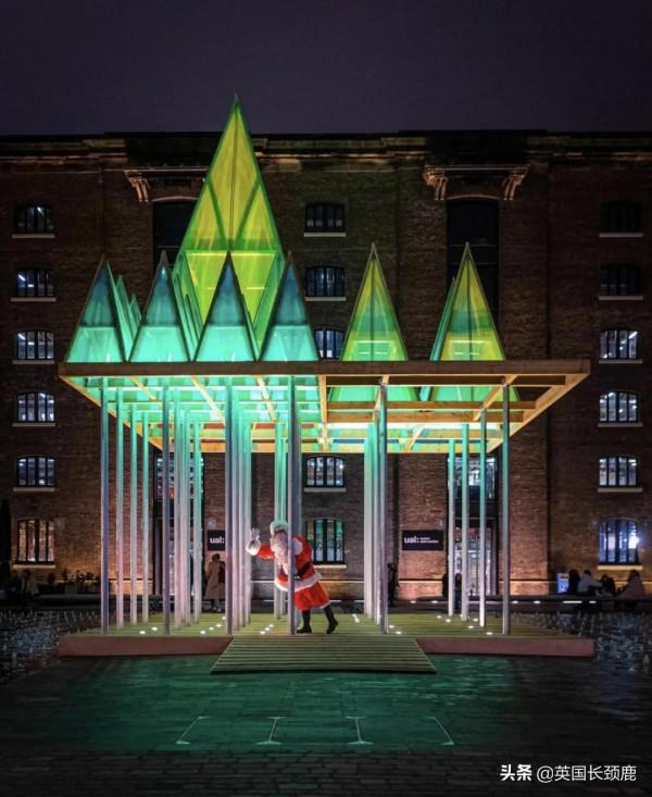 從前有一個聖誕老人，他來到倫敦度過了一個難忘的聖誕節