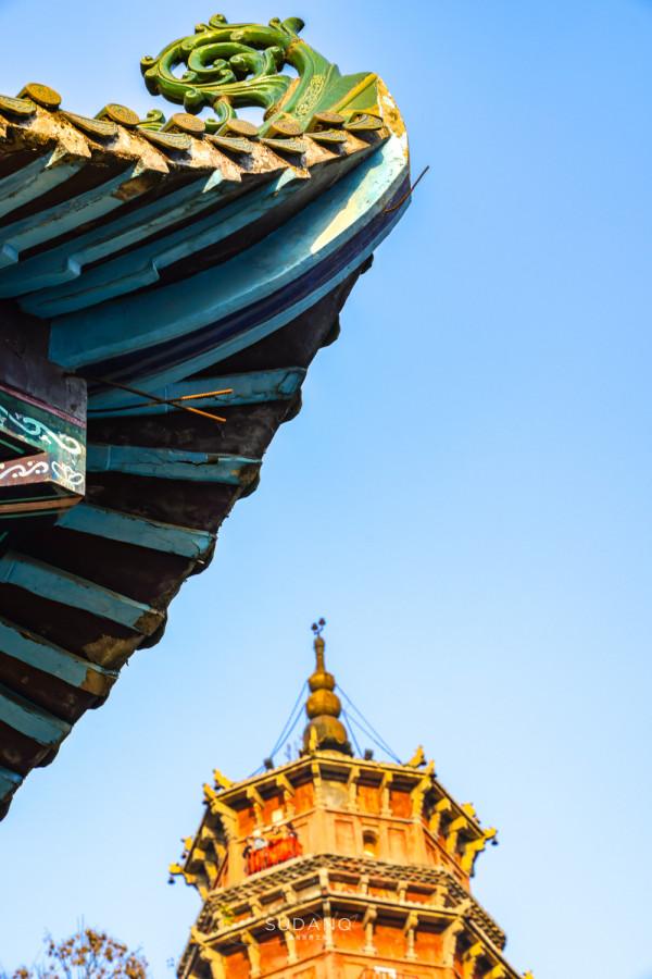 武漢寶通禪寺：在千年皇家寺院賞秋，是什麼感覺？