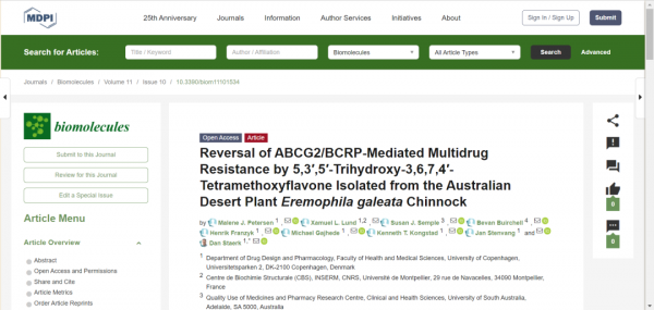 「Biomolecules」大自然就是最好的藥！天然藥物可壓制癌細胞的“小動作”