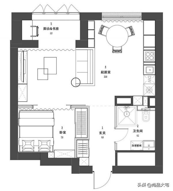56歲中年阿姨的獨居生活:住43㎡公寓,配色讓人寧靜舒適,真舒服 56歲中年阿姨的獨居生活:住43㎡公寓,配色讓人寧靜舒適,真舒服