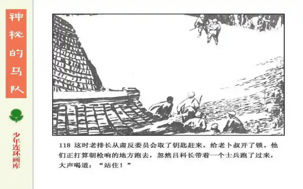 驚險戰鬥故事《神秘的馬隊》