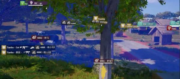 和平精英：周決賽第二天四面受敵，天霸狂秀槍法斬獲第四名