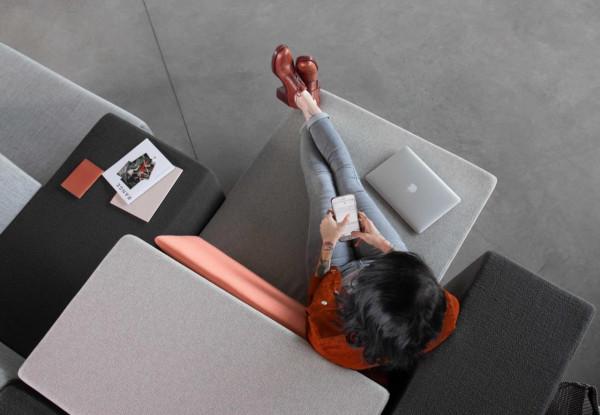 傢俱欣賞 | 靈活高效的協作型傢俱：Rise模組化座椅系列