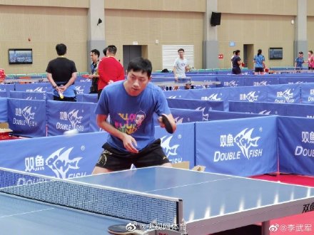 許昕劉詩雯奧運會後首次合練