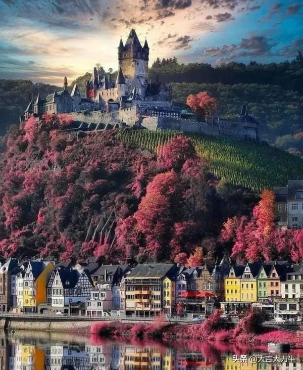 美麗的德國小鎮科赫姆