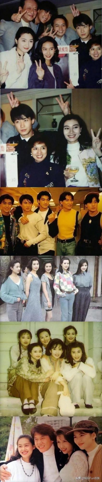 難得一見的港星舊照，你喜歡誰
