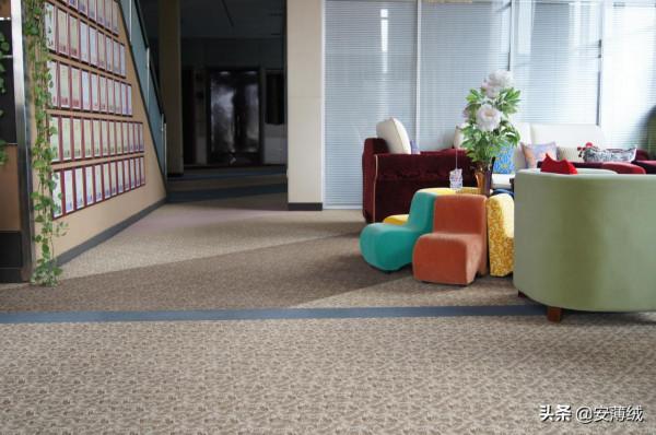 克里特方塊植絨地毯+安薄絨植絨面料-山東領潮新材料有限公司 克里特方塊植絨地毯+安薄絨植絨面料-山東領潮新材料有限公司