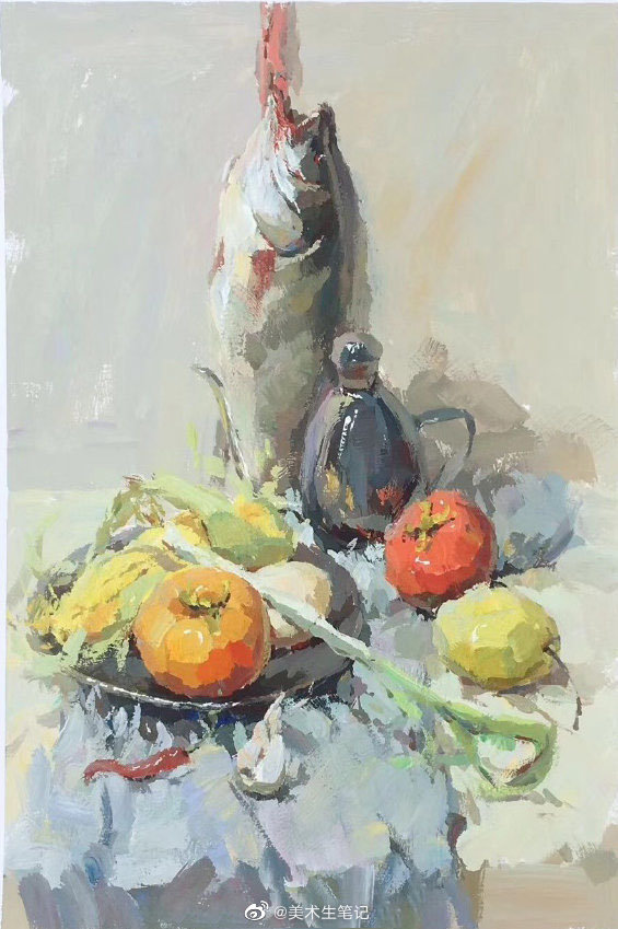 色彩中的魚怎麼畫出鮮活感？抓住特徵畫出寫實感