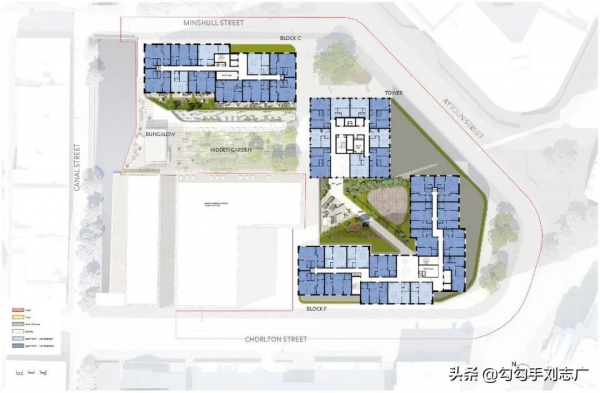 商業街區：英國.曼徹斯特.KAMPUS街區