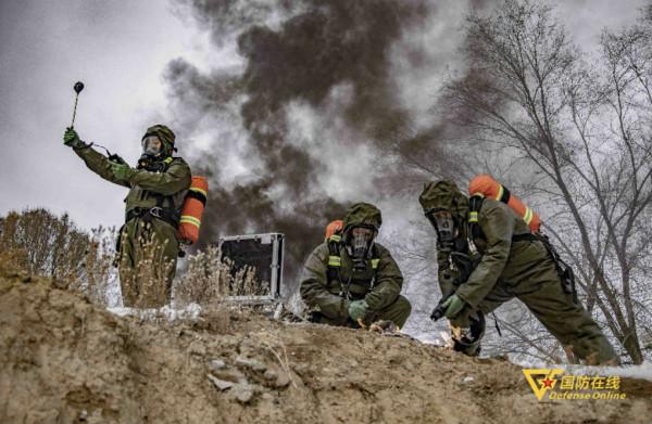 高畫質大圖！帶你走近武警防化兵應急演練現場
