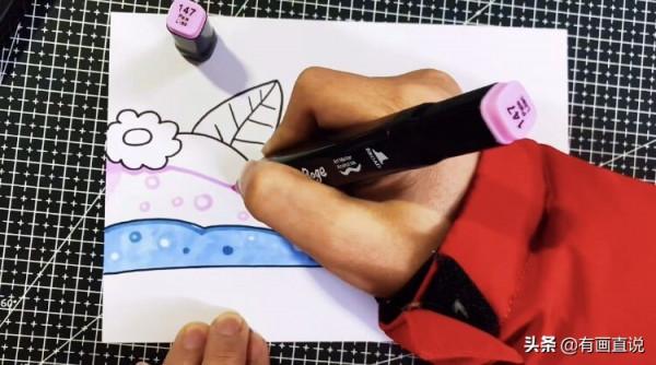 創意兒童畫:分享三款萬能背景畫法,卡通簡筆畫風格,收藏備用 創意兒童畫:分享三款萬能背景畫法,卡通簡筆畫風格,收藏備用