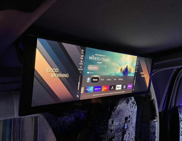 寶馬釋出“影院模式”車內娛樂系統 搭載31英寸大屏