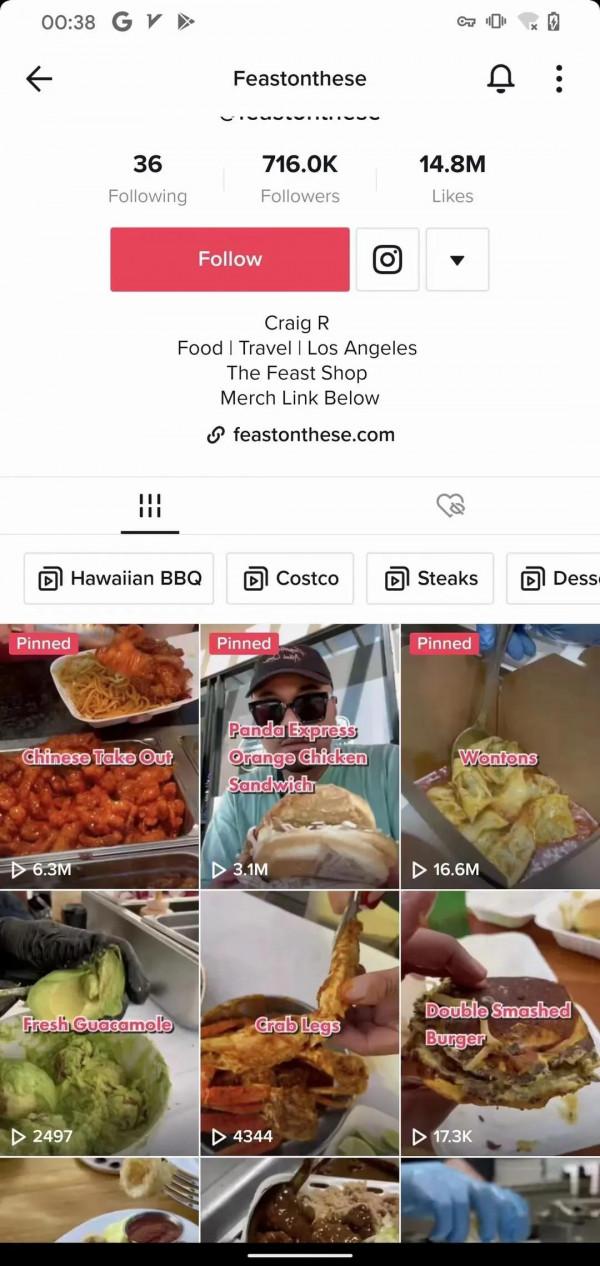 中國美食火爆外網，TikTok上有眾多“李子柒”？