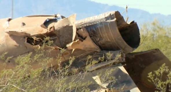 美軍事承包商一架幻影F1戰機墜毀 或是F35&OpenCurlyDoubleQuote;陪練&rdquo;