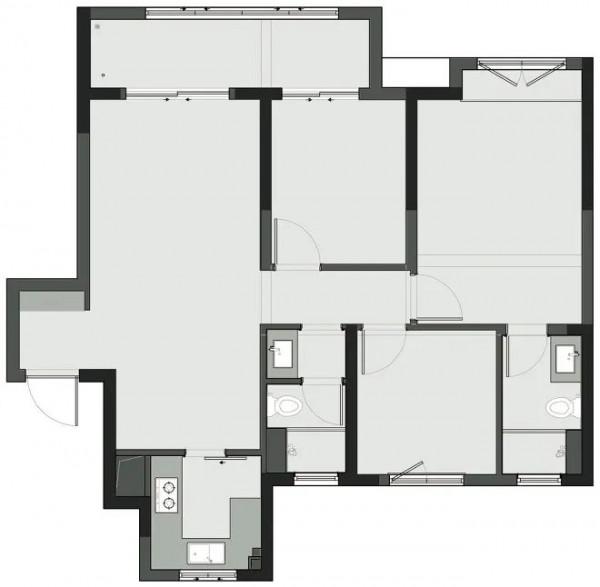 現代主義框架下，溫潤精緻的浪漫輕法式居所